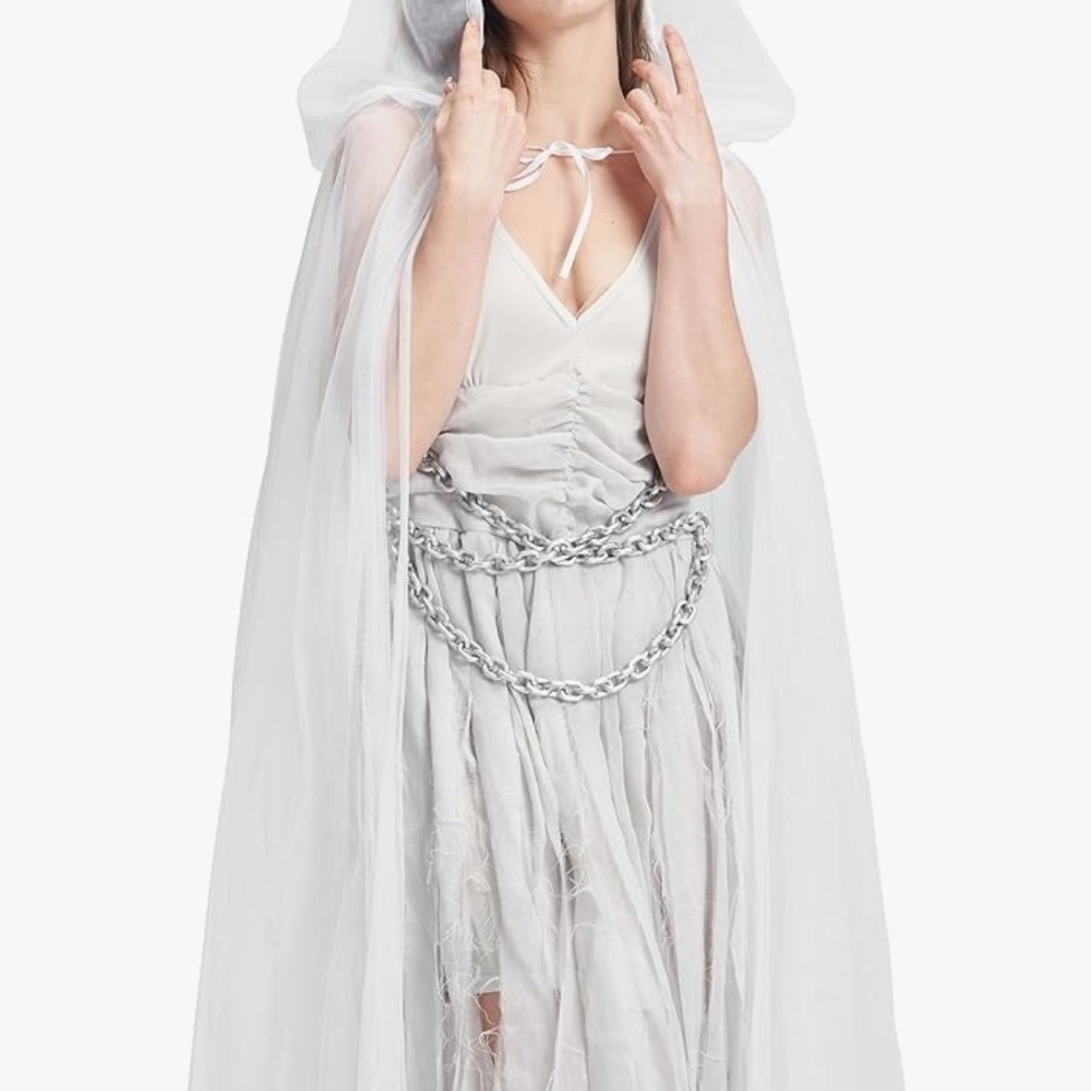 Corpse Bride Costume NWT CHAIN NOT INCLUDED - Picture 4 of 16